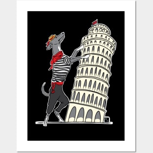 Italian Greyhound Tourist Posters and Art